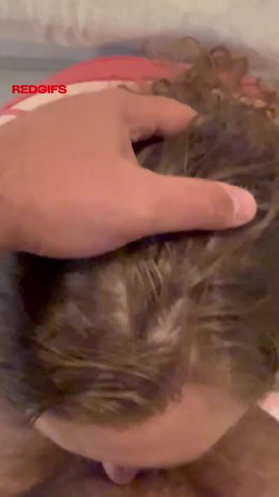 I love taking his cock all the way in