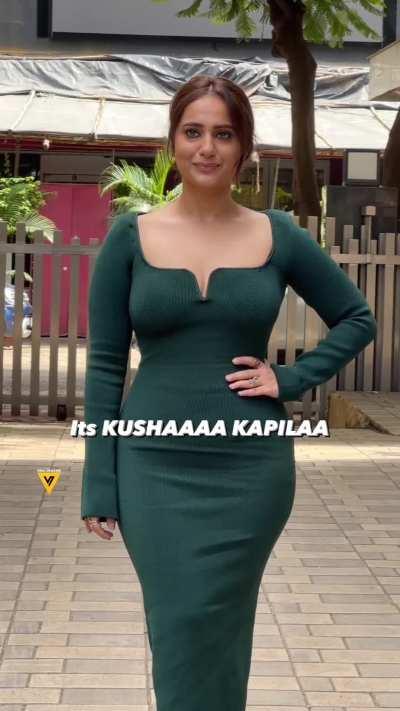 You may hate this bitch Kusha Kapila for whatever reason but you can't deny the fact that this newly divorced slut has the most fuckable & desirable figure that every man craves for. Just look at those curves and voluptuous thicc body.
