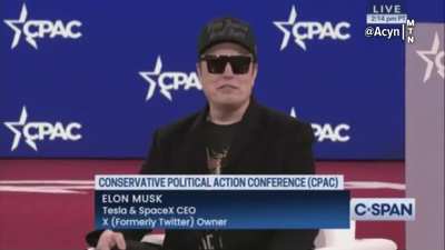 Elon Musk, who desperately wants to be seen as cool and funny: 