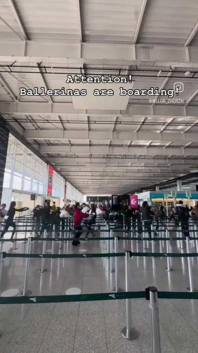 The ballerinas are coming…