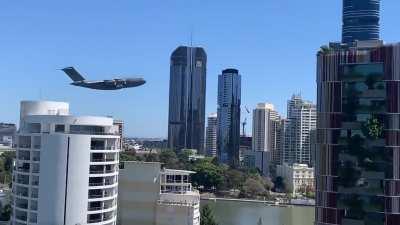 I was told this C17 footage from today would be appreciated here