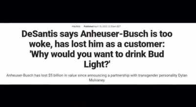 Anheuser Busch is in trouble ......