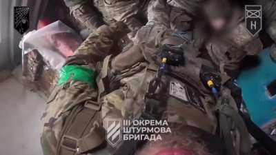 Additional footage of the clearing operation of the Ukrainian Karakurt Colony of 2nd Mechanized Battalion of the 3rd ABr in Kopanky (Kharkiv Oblast). December 2024