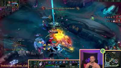 Got a bit excited but it was my first Quadra. Swain dodging my ult turned out great!