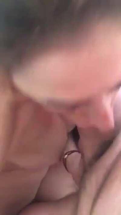 I love how dirty milfs suck a cock