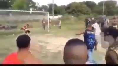 Your average American middle school soccer match