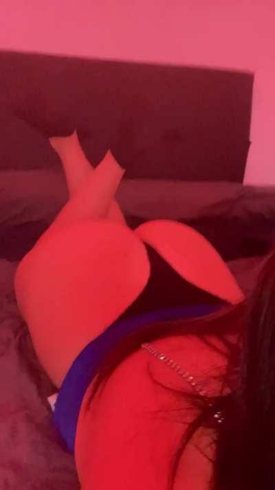 I love watching my little ass jiggle