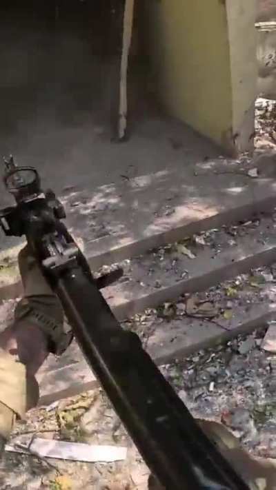 Ukrainian soldiers of the 