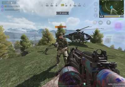 AK117 - Rhinestone blueprint plays music when player is shooting. Bug or hidden feature?