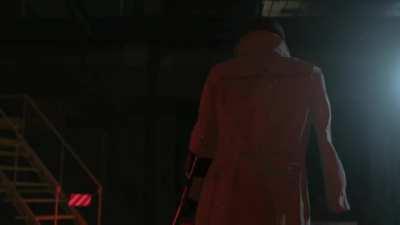 This is a very serious cutscene