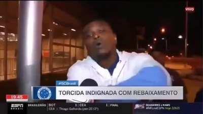 Torcedor do Cruzeiro já previa a derrota pro Sampaio Correia em 2019 mesmo.