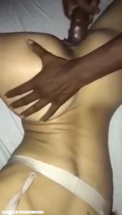 Amateur BBC Cuckold Interracial MFM Spitroast Threesome Porn GIF by duromami