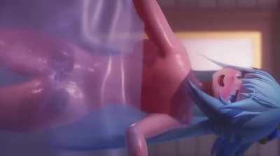 Aqua knows how to tease