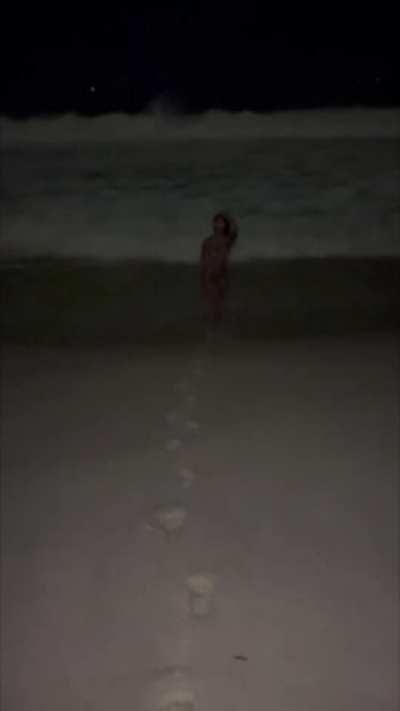 Fucking with several strangers in a private parking lot on a private beach. I also fucking with a stranger on this beach.