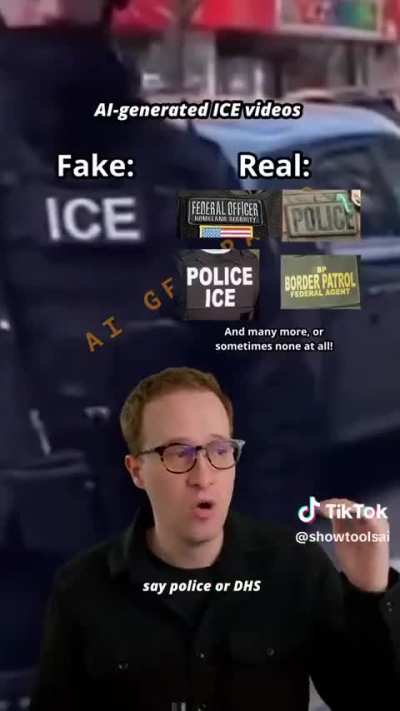 An account with 120k+ followers has been rapidly posting unmarked AI-generated videos of fictional ICE agents being attacked and discriminated, with many of them involving white women driving at them in cars. None of the videos are labeled as fake or AI-g