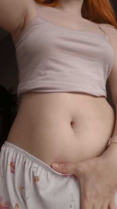 Showing off some tummy
