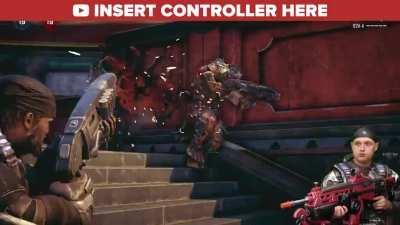 I built a life-size Lancer motion controller to play Gears of War