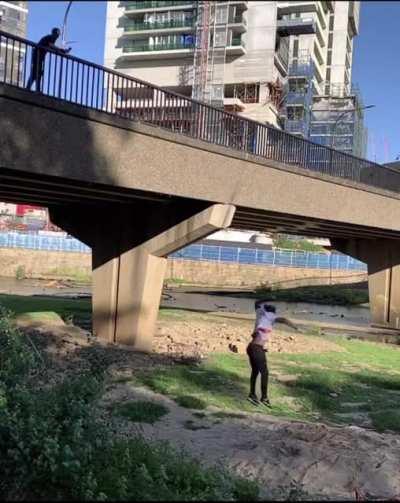 HMRB while I front flip