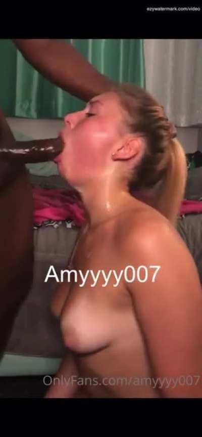 I love to get sloppy when I suck that dick 💦🤤 [OC]