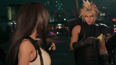 Cloud and Tifa, the love of your life🎆❤️‍🔥 