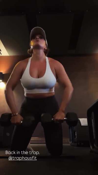 While working out | September 10, 2025 via IG