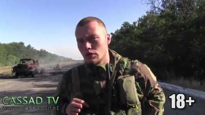 RU POV: Archival footage of the ambush on an Aidar convoy. Part 2
