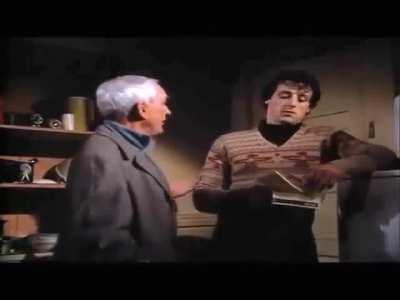 Sabian que en rocky 1 se menciona la historia de la pelea de un boxeador argentino?