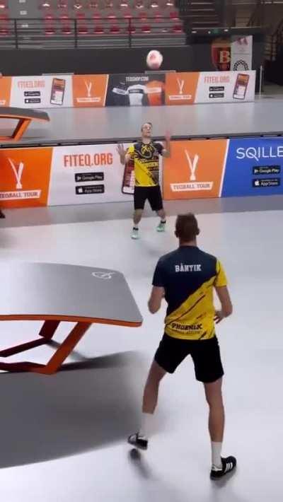 This game of Teqball