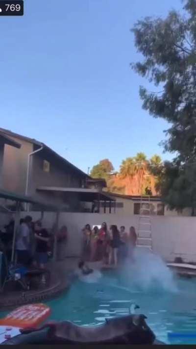 HMFT after I try to jump off a roof into a pool