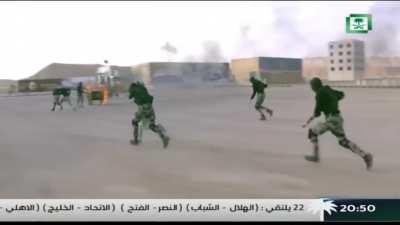 3,000 Fire Obstacle Courses of Saudi Arabia