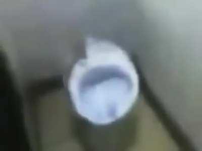 Acá está el inodoro que... canta?