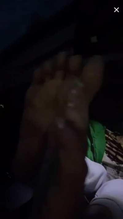 TikTok Live Part.2 (She put her feet really close)