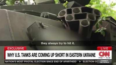 ua pov: Ukrainian crews working on US-supplied Abrams tanks have told CNN of a series of weaknesses and flaws with the armored vehicles