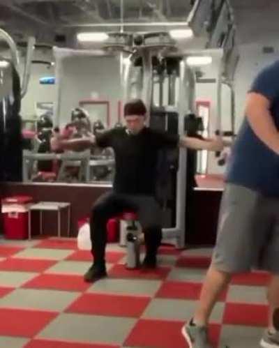 He is a man of focus, commitment and sheer f**king will