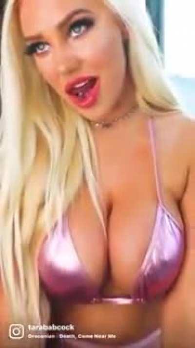 Aha, she's my bitch.