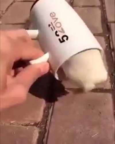 What state of matter is this? If it's a liquid why does it behave like this?