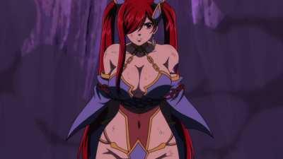 Did Erza Scarlet have the perfect body in this? [Fairy Tail: Dragon Cry]