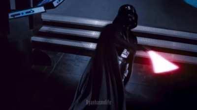 Vader throws his saber…