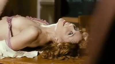 Maggie Gyllenhaal gets her pussy eaten and fucked hard