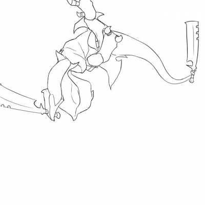 Linework for something i'm working on. Critiques would be much appreciated.