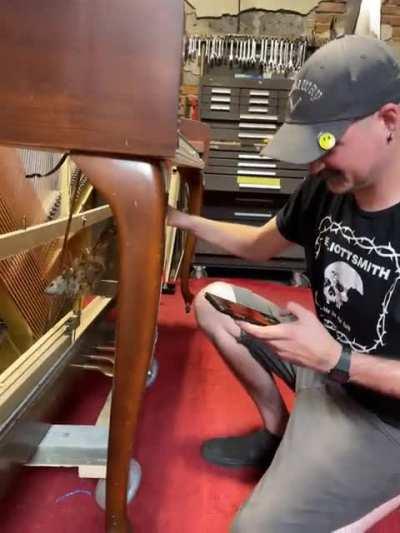 … things you find in pianos