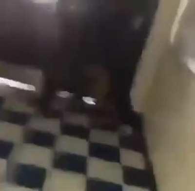 Lil Tracy walks up to someone with no stance and sends them to the shadow realm