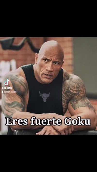 Eres fuerte goku, pero mi fe en cristo lo es mas 🙏🧐