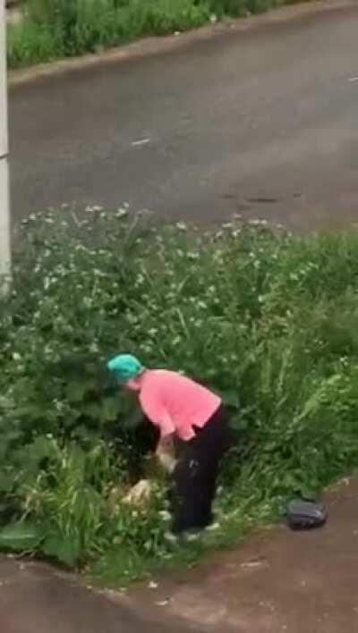 路边野炊 不知廉耻的东西