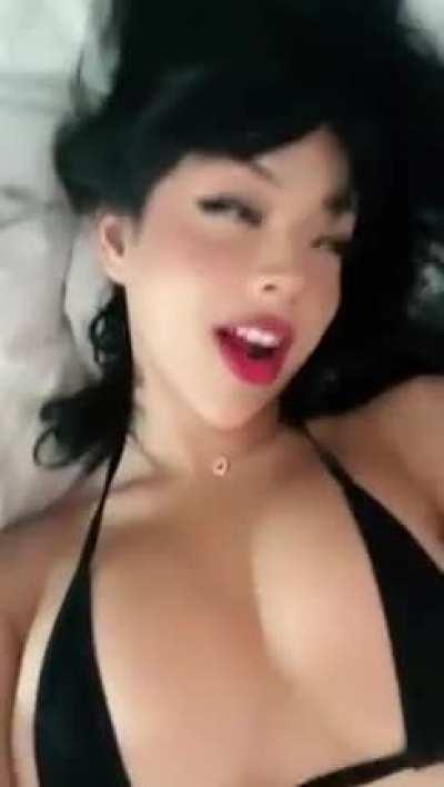 AMAZING HOT BABE IS SO HOT WITH HER BIG BOOBS AN TITS DROP , SHE WANT FUCK WITH HER PUSSY, MY BEST VIDEO OF MY PHONE