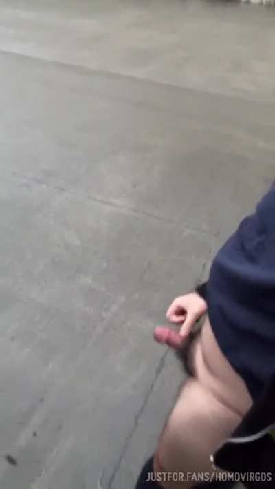 Outside Home Depot 😈 Should I go inside and cum in an aisle? 