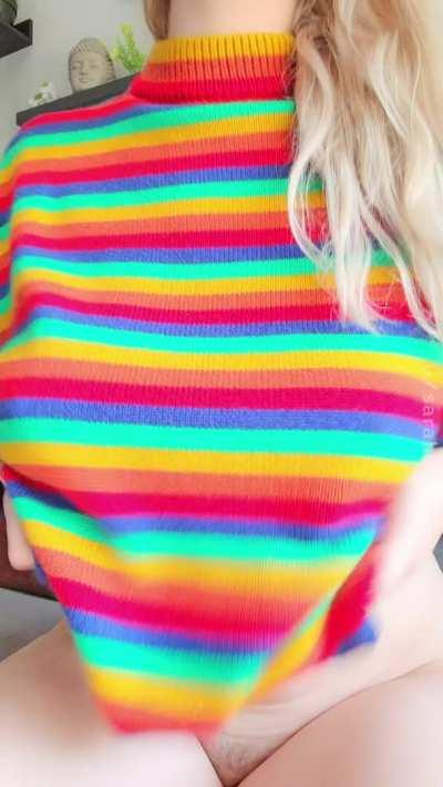 Would you let me smother you with my tits?