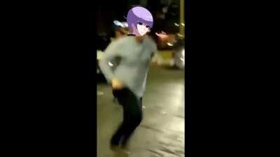 Byakuya pushes Wagner during the Hollow Night