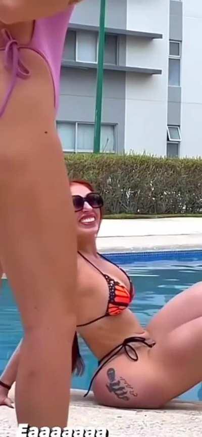 I love it when they sit on it