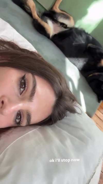 Emily in bed - IG November 2025